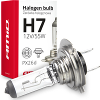ŻARÓWKA HALOGENOWA AMIO H7 12V 55W FILTR UV ŻARÓWKI MIJANIA HOMOLOGACJA