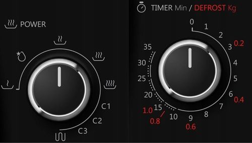 KUCHENKA MIKROFALOWA Z GRILLEM TOSHIBA MWP-MG20P |MIKROFALÓWKA |700W CZARNA na Arena.pl