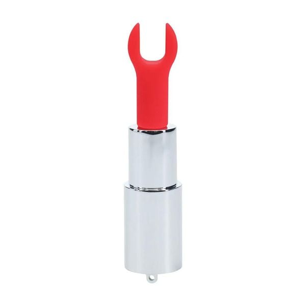 Angel - Lipstick Vibrator With 4 Attachments - Clear zdjęcie 4