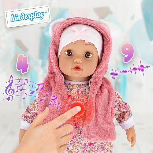 DUŻA LALKA BOBAS INTERAKTYWNA ŚPIEWA I MÓWI PO POLSKU 45CM na Arena.pl