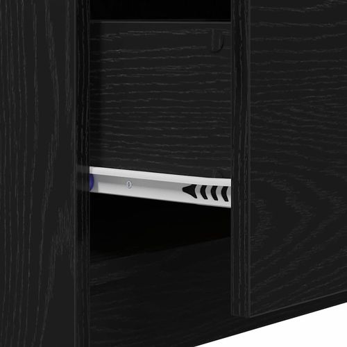 Szafka Umywalkowa z szufladą Czarny Dąb 59 x 37 x 59 cm na Arena.pl