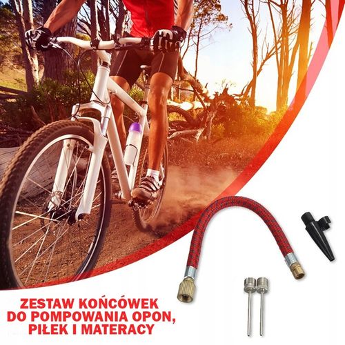 WĘŻYK KOŃCÓWKI DO POMPKI IGŁY DO POMPKI PIŁKI MATERAC ZESTAW na Arena.pl