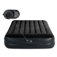 materac dmuchany z wbudowaną pompką elektryczną intex 64124