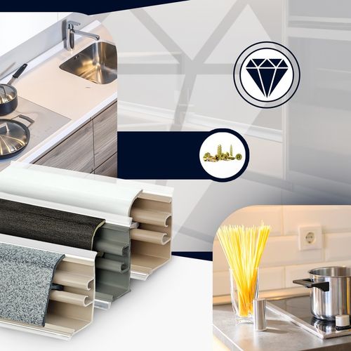 Listwa Przyblatowa Kuchenna do Blatu Blatowa PCV MINI DĄB SONOMA 3mb na Arena.pl