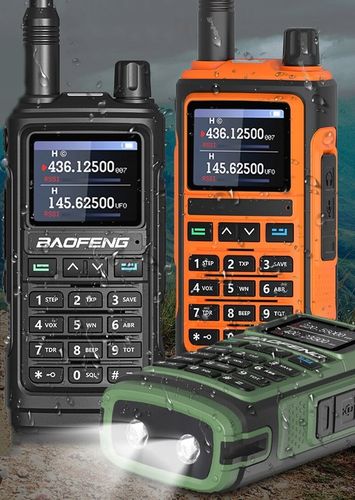 Krótkofalówka Radiotelefon Baofeng UV-17E Walkie Talkie PMR VHF UHF USB-C na Arena.pl