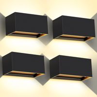 Lampa Kingwen 4 x LED 20W, regulowany kąt, ciepła biała 3000K, IP65