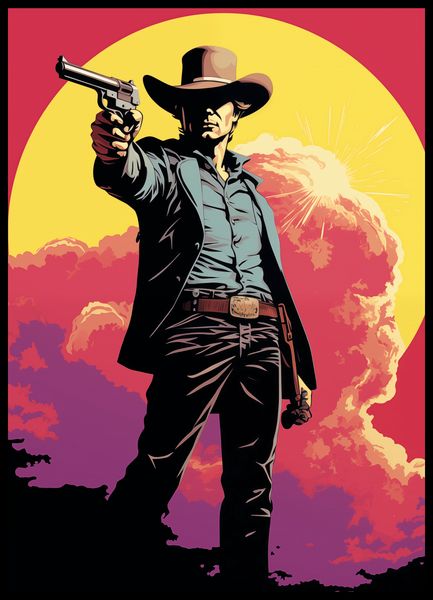 Plakat 50x70cm Strzelec z Epoki zdjęcie 2