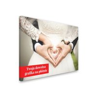 FOTO OBRAZ na płótnie z twojego zdjęcia 70x50 cm