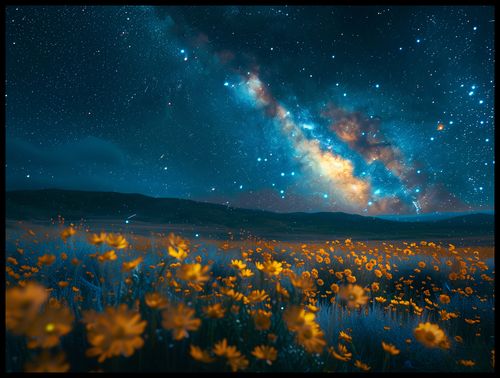 Plakat 100x75cm Nocne Niebiosa na Arena.pl