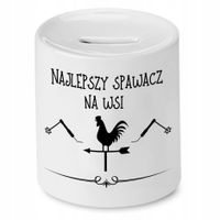 Skarbonka Prezent Dla Najlepszego Spawacza Na Wsi Z Nadrukiem Ze Zdjęciem