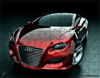 Puzzle tradycyjne Audi - dla kolekcjonerów