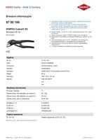 szczypce do rur cobra 100mm - kn 87 00 100