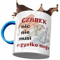 Kubek Błękitny Dla Czarka Cezarego Kolegi Prezent Z Nadrukiem Ze Zdjęciem