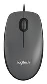Logitech M90, Corded mouse, Black