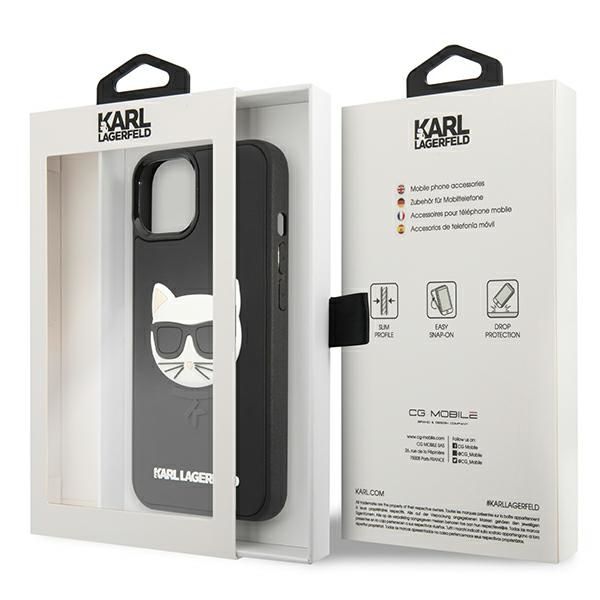 Etui Karl Lagerfeld do iPhone 13 mini, Czarny zdjęcie 8