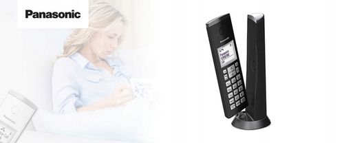 Telefon bezprzewodowy Panasonic KX-TGK210 DECT LCD na Arena.pl