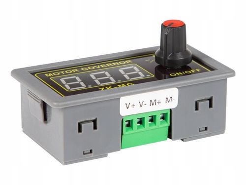 IMPULSOWY REGULATOR OBROTÓW SILNIKÓW 5-30V 5A UNIWERSALNY SOFT-START na Arena.pl