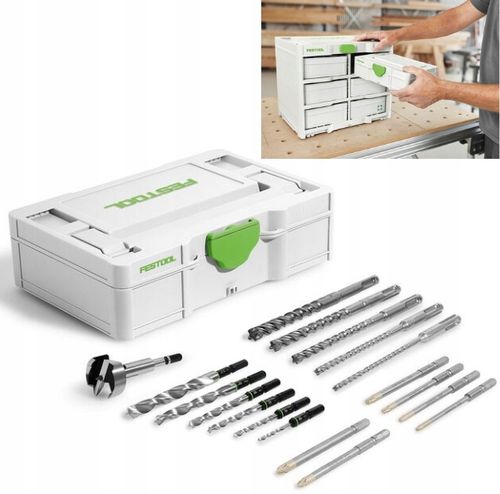ZESTAW BITÓW I WIERTEŁ SYS3 S 76-BB-SET 578119 FESTOOL na Arena.pl
