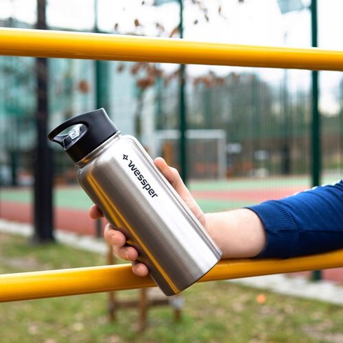 Kubek termiczny dla dzieci do szkoły termos na herbatę wymienne ustniki 1l na Arena.pl