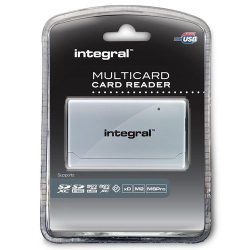 Integral MultiCard Reader - Czytnik kart pamięci USB 2.0 na Arena.pl