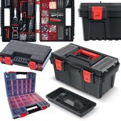 Zestaw Skrzynka narzędziowa KDR5025 + Organizer NORD14DUO