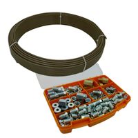 Zestaw elementów do zakuwania przewodów hamulcowych sztywnych ZEPS-17