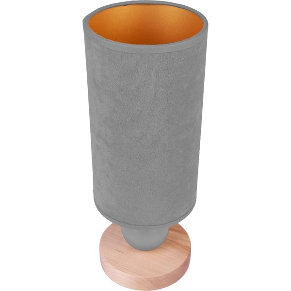 Lampa nocna Bolla szara zdjęcie 2