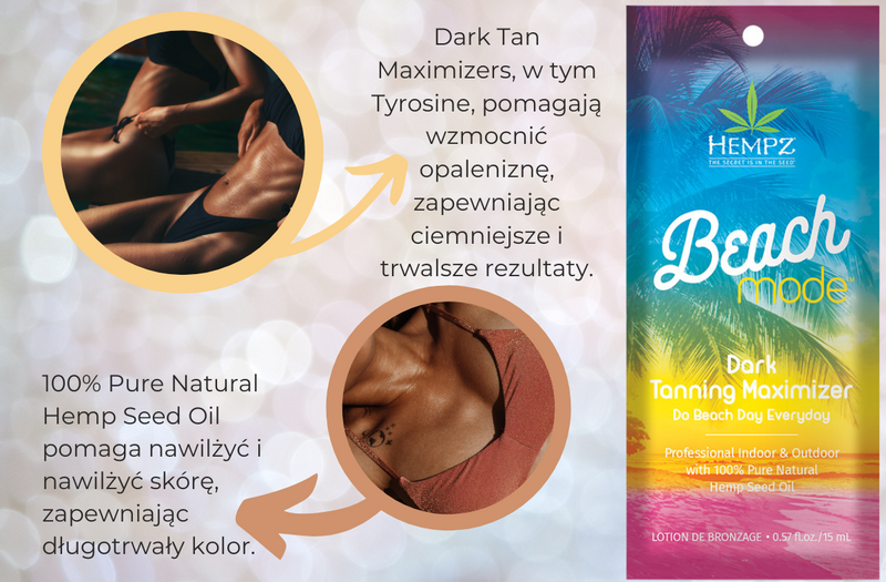 Hempz Beach Mode Dark Tanning Maximizer 15ml zdjęcie 3