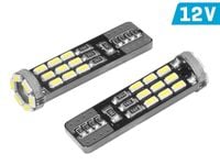 Żarówka VISION W5W (T10) 12V 24x 3014SMD LED, CANBUS, biała, 2 szt.