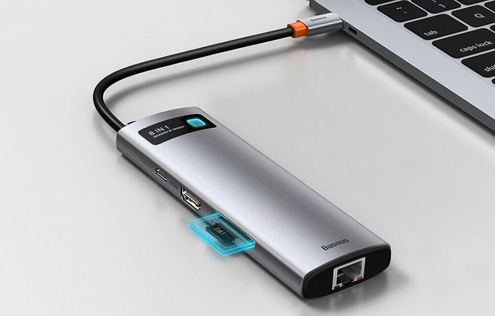 Stacja dokująca BASEUS Metal Gleam 8w1 zdjęcie 16