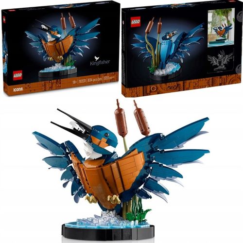 LEGO ICONS 10331 Ptak Zimorodek Model Lego Dla Dorosłych na Arena.pl