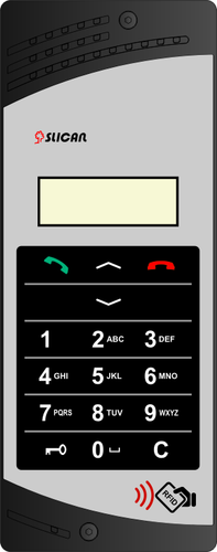 Bramofon DPH szesnastoprzyciskowy z czytnikiem identyfikatorów na Arena.pl