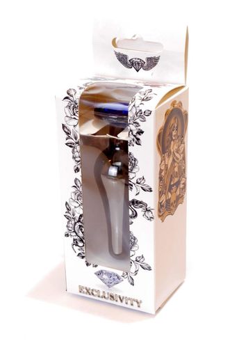 Plug-Jewellery Dark Silver Butt Plug- Dark Blue na Arena.pl