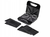 Opiekacz do kanapek sandwich 3 w 1 RAVEN ES010 800 W