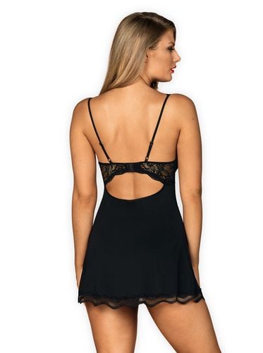 bielizna luvae babydoll i stringi czarny  s/m na Arena.pl