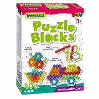 WADER 41630 KLOCKI PUZZLE W KARTONIE