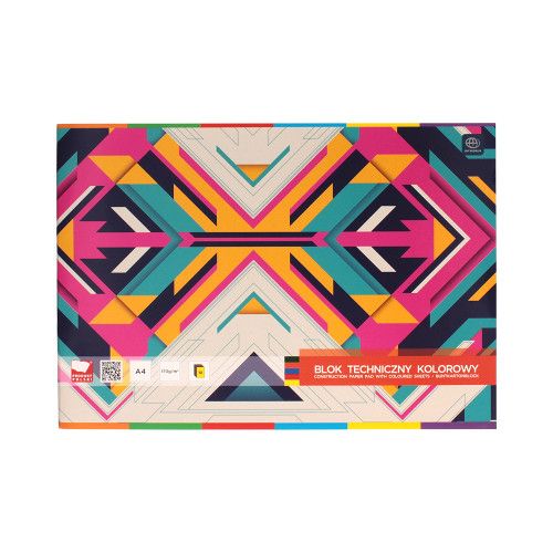 Blok techniczny A4/10 kolorowy Interdruk na Arena.pl