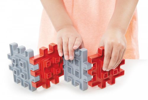 Klocki Waffle Blocks Pociąg parowy na Arena.pl