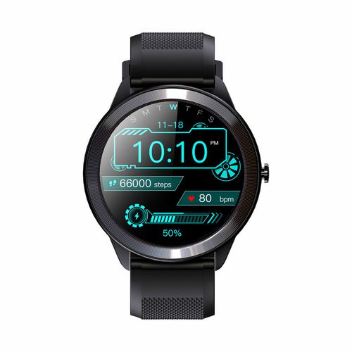 Smartwatch LEOTEC Wave Czarny IPS 200 mAh Bluetooth 5.0 1,28" na Arena.pl