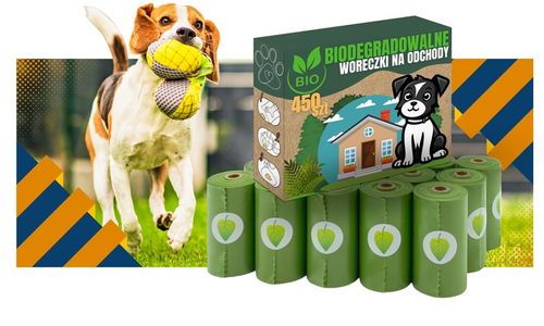 WORECZKI BIODEGRADOWALNE NA PSIE ODCHODY BIO WORKI NA KUPY PSA 360 SZT ETUI na Arena.pl