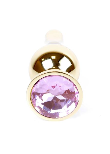 Plug-Jewellery Gold BUTT PLUG- Rose zdjęcie 1