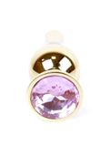 Plug-Jewellery Gold BUTT PLUG- Rose