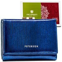 portfel damski skórzany ptn 15-09-pr-8324 blue