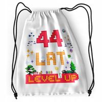 Plecak Urodziny 44 44Te Sportowy Szkolny Worek Z Nadrukiem Ze Zdjęciem