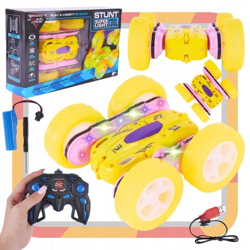 Auto akrobata Zdalnie Sterowany samochód na pilota na baterie AAA na Arena.pl