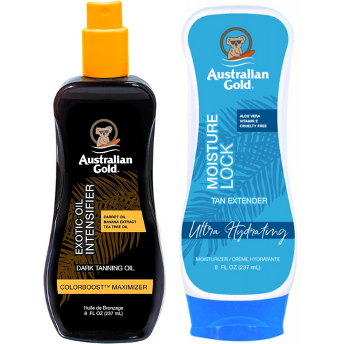 Australian Gold Exotic Oil Intensifier Spray + Moisture Lock 237ml na Arena.pl