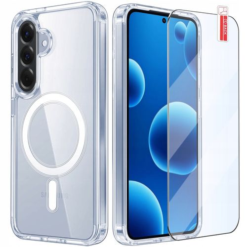 Etui do Samsung A56 5G | Wzmacniane CLEAR CASE Przezroczyste | + Szkło na Arena.pl