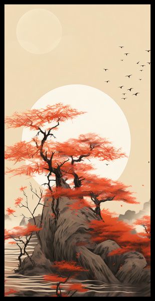 Plakat 50x100cm Szepty Wiatru zdjęcie 2