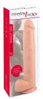 realistixxx model xxxl naturalny 42cm - anatomiczny kształt, mocna podstawa