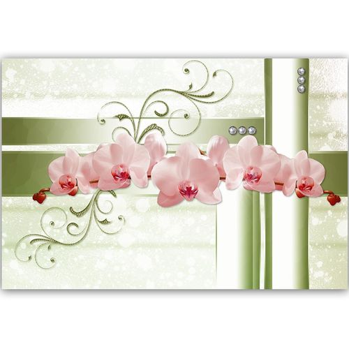 Deco Panel, Storczyki abstrakcja 60x40 na Arena.pl